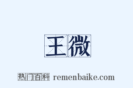 王微是什么意思的图片